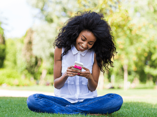 adolescent et smartphone